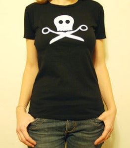 Image of Skully Scissors T-Shirt