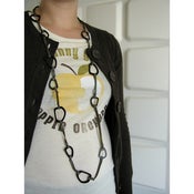 Image of CHAIN_Leather necklace