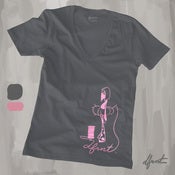 Image of PIN . gray . pink