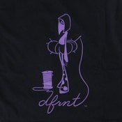 Image of PIN . black . purple