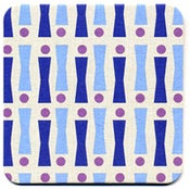 Image of Coasters in Lilac Cassis Bowler • 16 pack