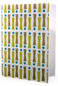 Image of 6 Pack Noteset in Khaki Bowler