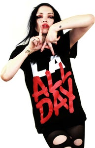 Image of LA All Day (Black) (Womens)