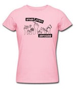 Image of Pink UCU Hands Logo tee