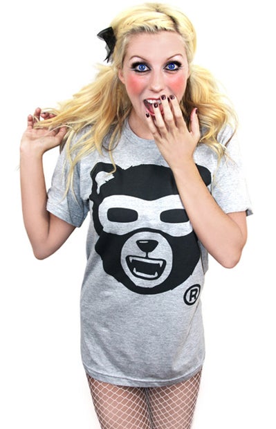 Image of Growl Von Grizzly (Heather grey) (Womens)