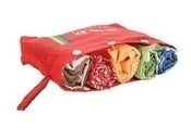 Image of reusable bag set: flora