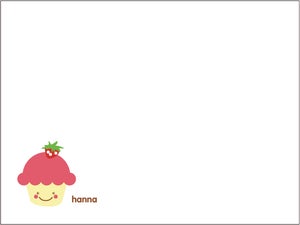Image of gee, you're a sweet cupcake note set