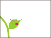 Image of cute as a bug note set
