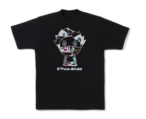 Image of GOMMI MARVEL / FUTURE-SHOCK TEE (Black)