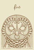 Image of Firs - Owl 13″x19″ one color silkscreen print