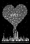 Image of Firs - Smoke 13″x19″ one color silkscreen print
