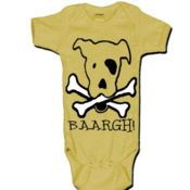 Image of BAARGH! brand Logo onesie