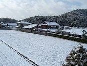 Image of Snowy rice field in Iwakura card