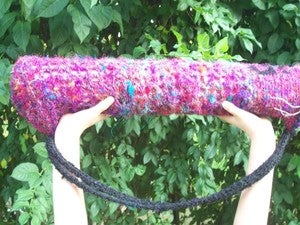 Amazon.com: Cobalt Knitted Silk Purse Pattern -Vintage 19th