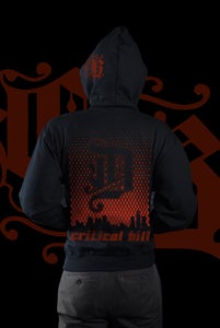 Image of New Critical Bill Hoodie - Red Logo