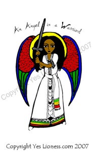 Image of Ethiopian Angel card $3.00