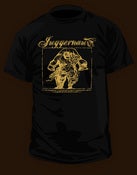 Image of "Giant" Juggernaut gold on black T-shirt