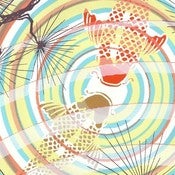 Image of Koi Swim into Love 11x17 hand pulled Screenprint