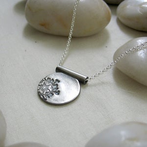 Image of Stamped Vine Necklace 