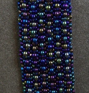 Image of Blue Iris Drop Band Bracelet