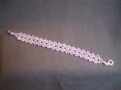 Image of Pink Chevron Bracelet
