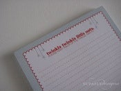 Image of Twinkle Note Pad
