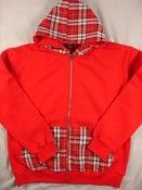 Image of Madentyourgd - Red Plaid Hoody