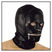 Image of Soft Leather Gimp Hood (JL5237)