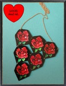 Image of Rose tattoo necklace