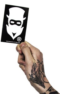 Image of Masked logo Sticker