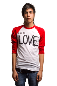 Image of LOVE 3/4 Baseball Tee 