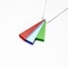 Image of Tutti Frutti Red Blue Green Pendant