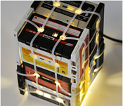 Image of SMALL CASSETTE TAPES LAMP