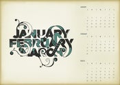 Image of January - February - March Single Poster