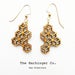 Image of Small Honeycomb Earrings