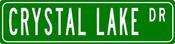Image of Crystal Lake Dr. Street Sign