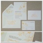 Image of Summer Floral Wedding Invitations