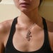 Image of Large Honeycomb Pendant with Chain