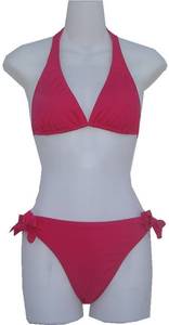 Image of Bikini Top and Bottom-Solid Red