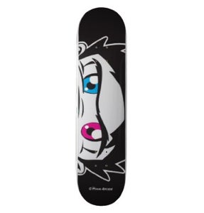 Image of GOMMI ARCADE 3D Eyes Skateboard Art Deck