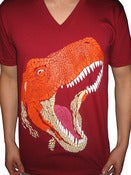 Image of T-Rex Tee (V-Neck) *NEW*