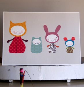 Image of Lámina FAMILIA serie limitada- FAMILIA limited edition print 