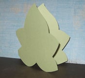 Image of  Alpha Phi Ivy Shaped Note Cards