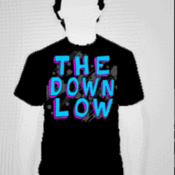 Image of The Down Low Shirt Black