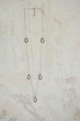 Image of raspberries necklace