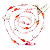 Image of Jewellery Wrap (Pink) by Cherry Lea