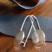 Image of circle drop earrings