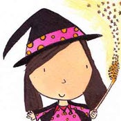 Image of Witchy Witch girls bedroom picture