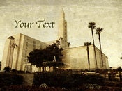 Image of Los Angeles California LDS Temple Art 001