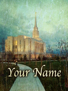 Image of Oquirrh Mountain LDS Temple Art 001